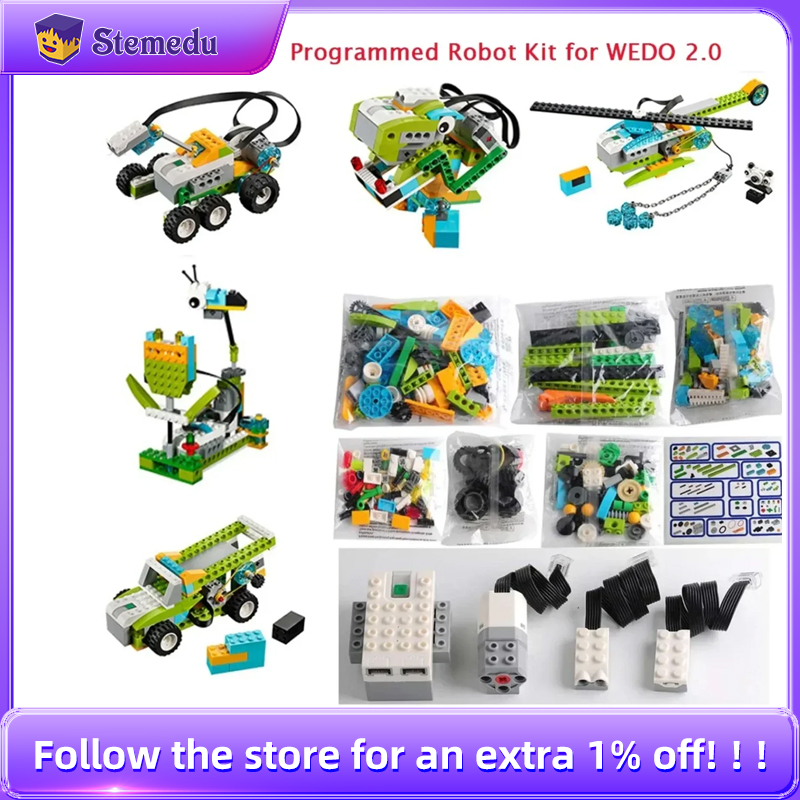 Diy Electronics Workshop - STEM We-do2.0 45300 Kit Pemrograman Inti