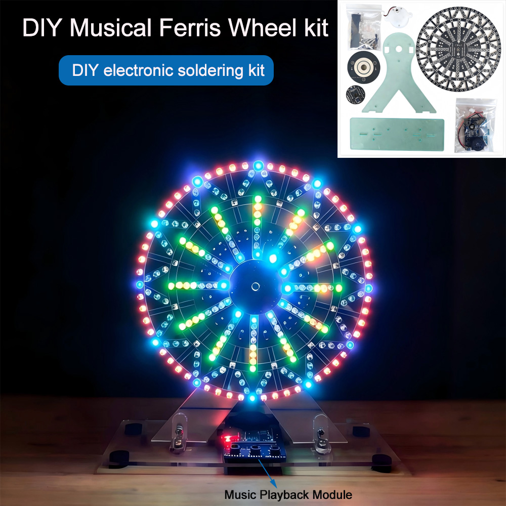 Diy Electronics Workshop - Kit elektronik DIY Roda Ferris Musikal