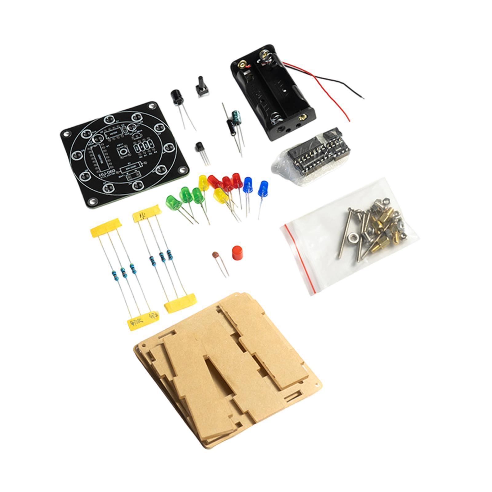 Diy Electronics Projects For Adults - Kit Roda Keberuntungan Elektronik DIY Ne555