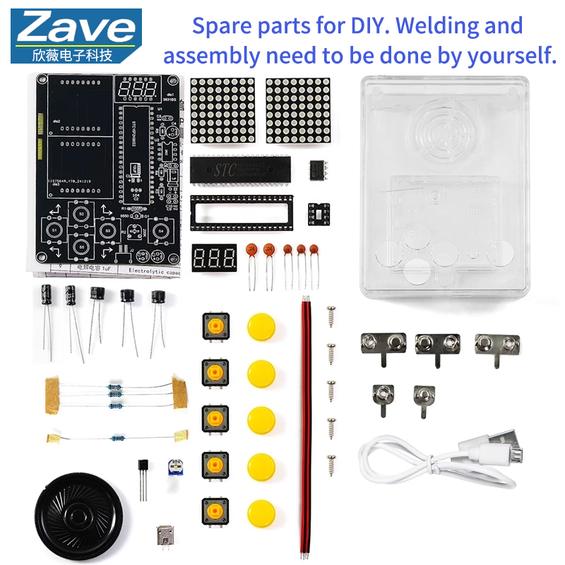 Diy Electronics For Adults - Kit Pembuatan Konsol Game Piksel: 51