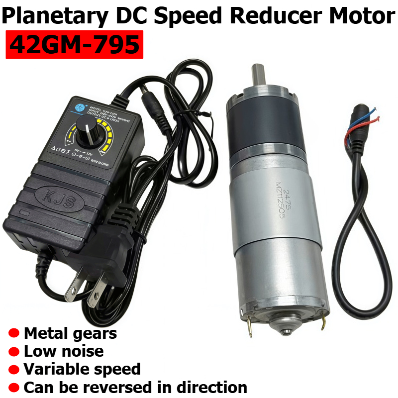 Dc Power Supply Variable - Motor Reduksi Kecepatan DC Planetary 42GM-795,