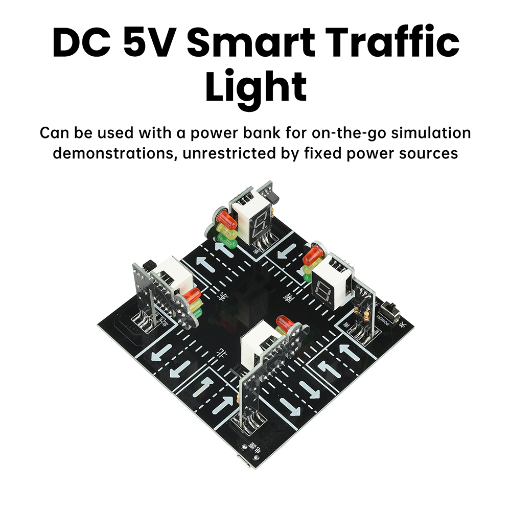 Diy Electronics Projects For Adults - Kit Simulator Lampu Lalu Lintas dengan