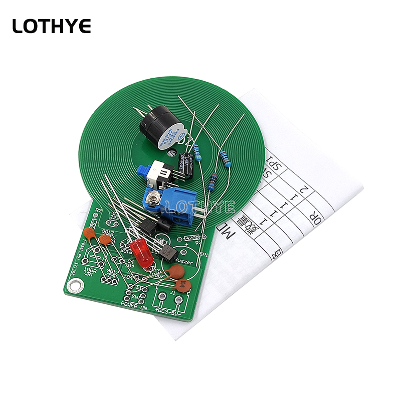 Diy Electronics Workshop - DC 3V-5V Kit Detektor Logam DIY