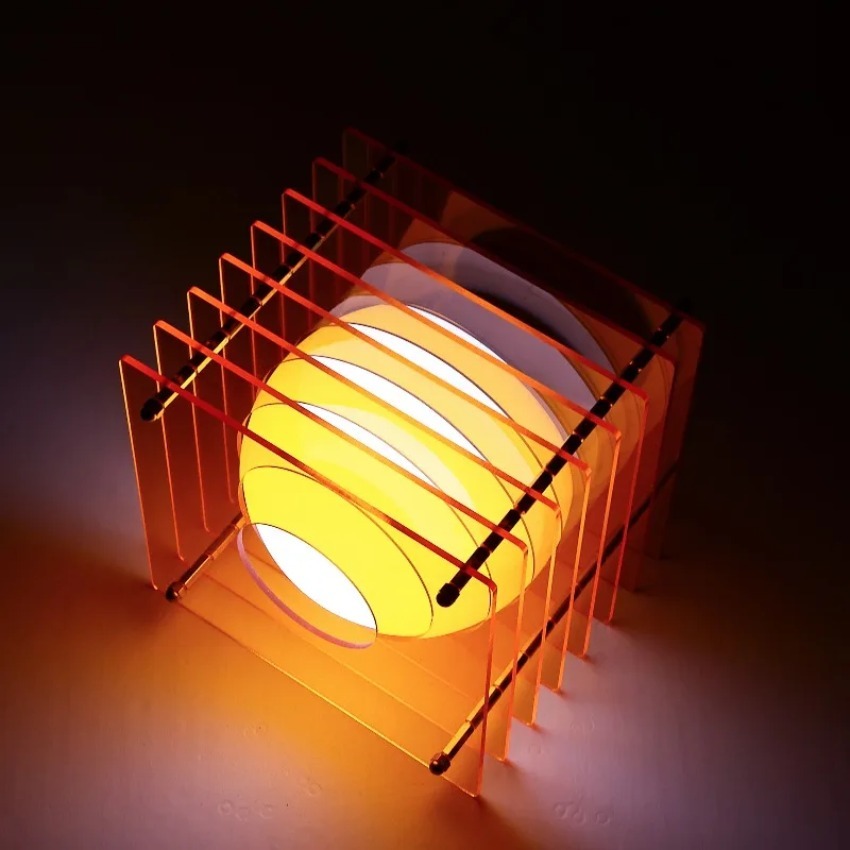 Diy Lamp Electronics - Lampu Bulan DIY Akrilik Seribu Lapis