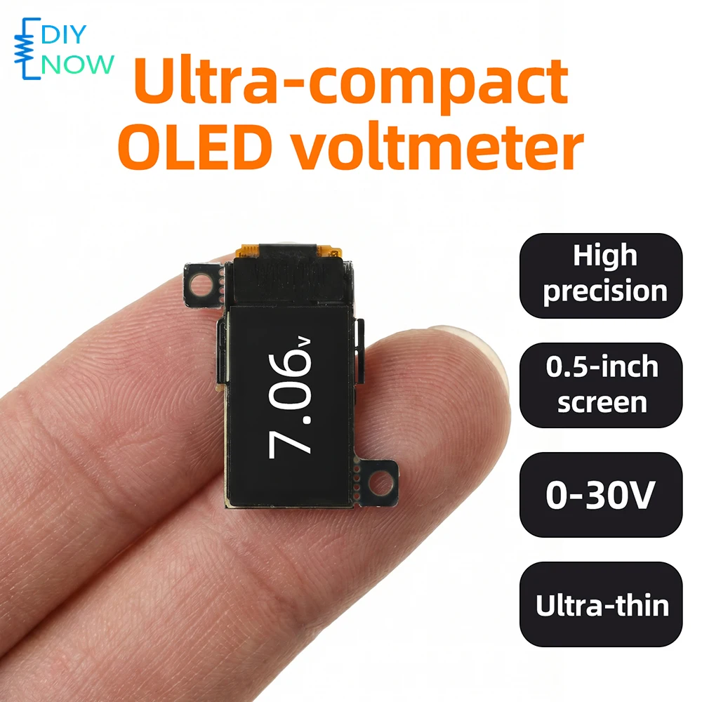 Dc Power Supply Variable - DC0-30V Voltmeter Digital Mini Ultra-Tipis Layar
