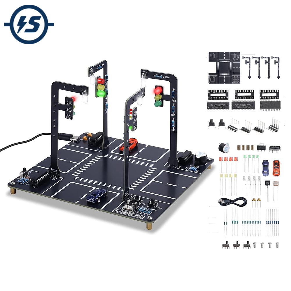 Diy Electronics Projects For Adults - Kit Simulator Lampu Lalu Lintas dengan