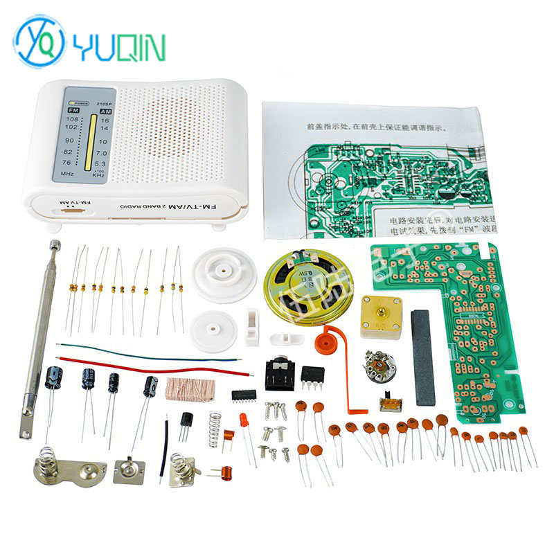 Diy Electronics Projects For Adults - Kit Radio AM/FM 210SP Proyek Penyolderan