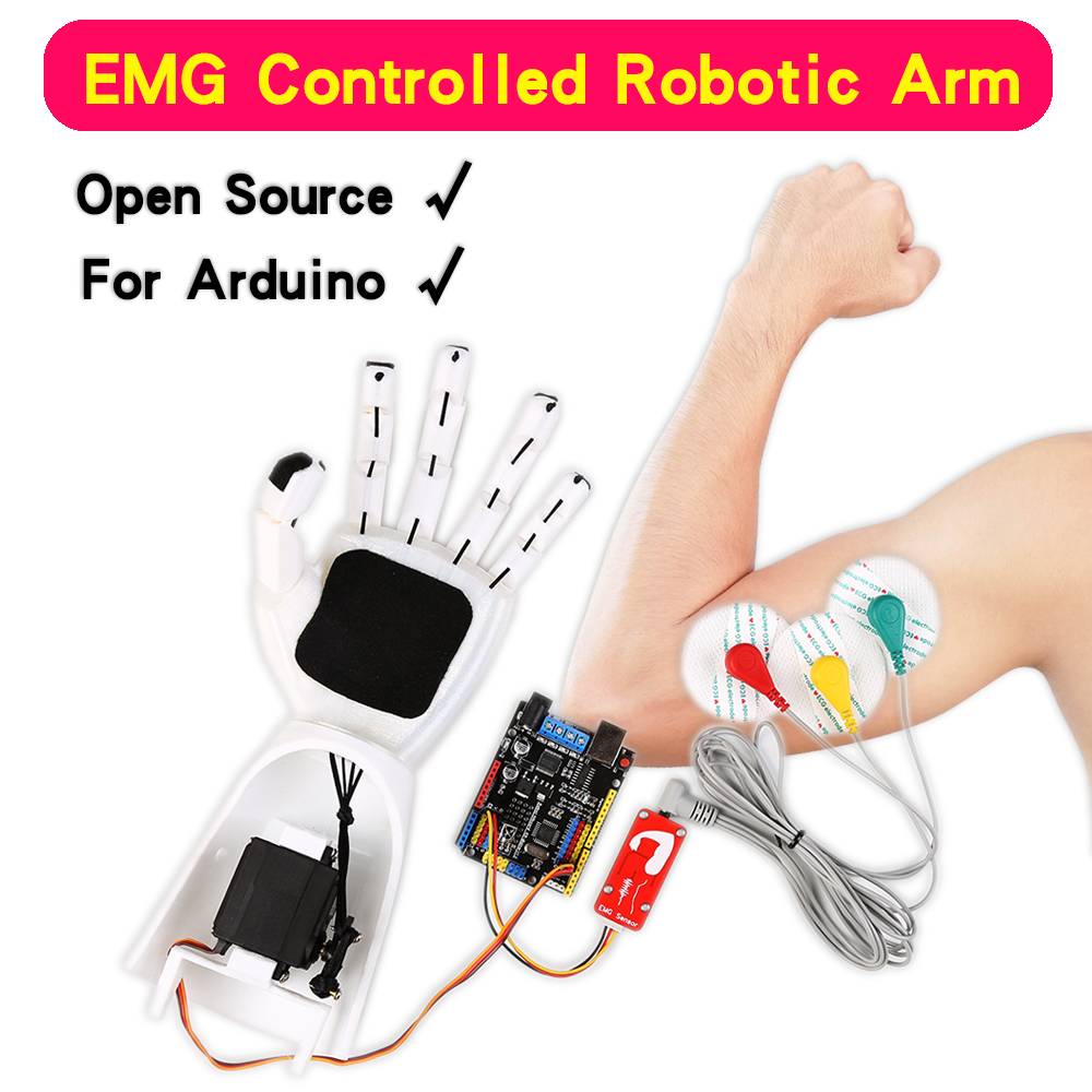 Sensor EMG lengan robot Sensor - Diy Electronics Kits ulasan dan harga