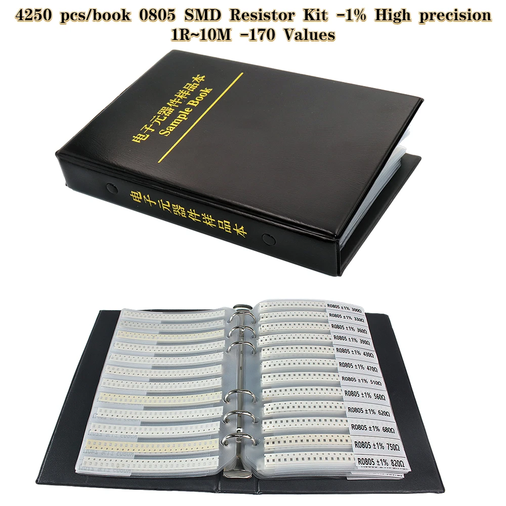 4250 Buah Kit Buku Resistor SM - Diy Electronics Book ulasan dan harga