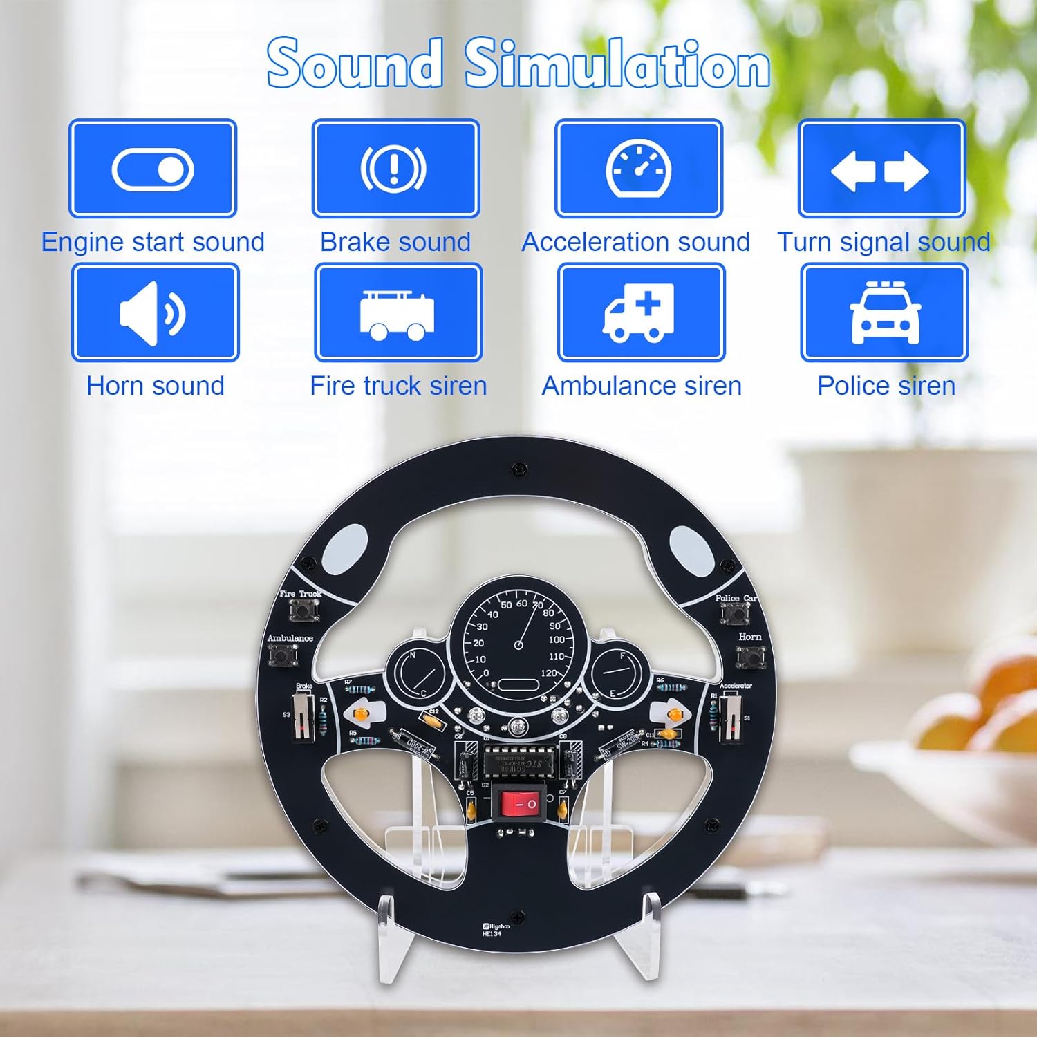 Kit Soldering DIY Setir Mobil  - Diy Electronics Projects For Adults ulasan dan harga
