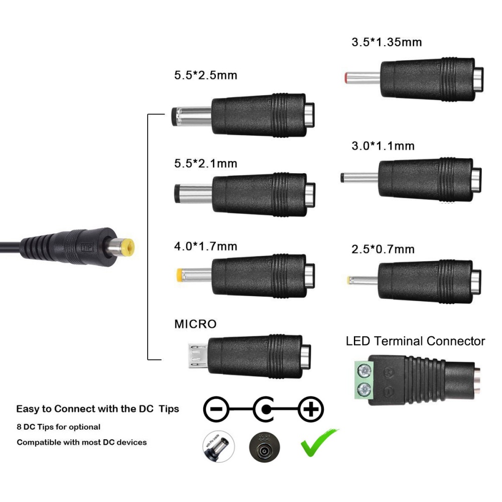 Adaptor Daya Universal 30W Teg - Dc Power Supply Variable ulasan dan harga