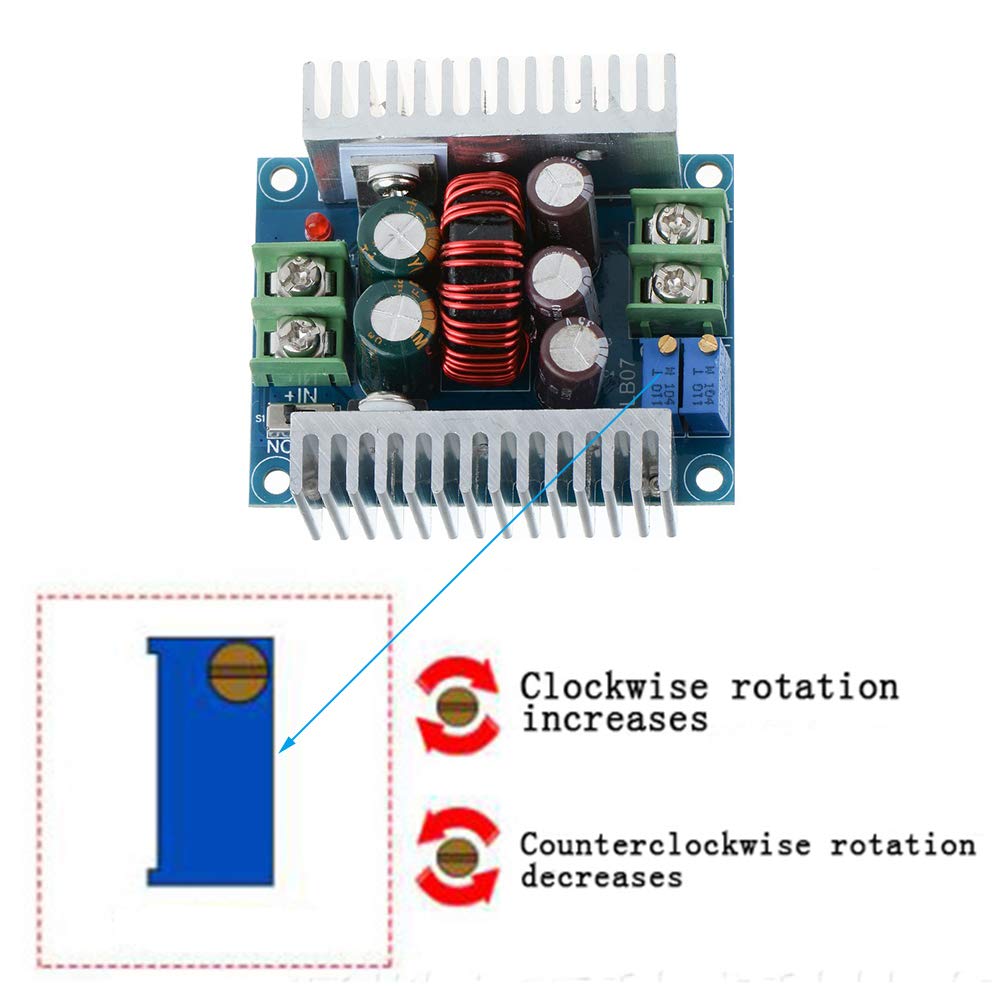 Modul Step Down CC 300W, Regul - Dc Power Supply Variable ulasan dan harga