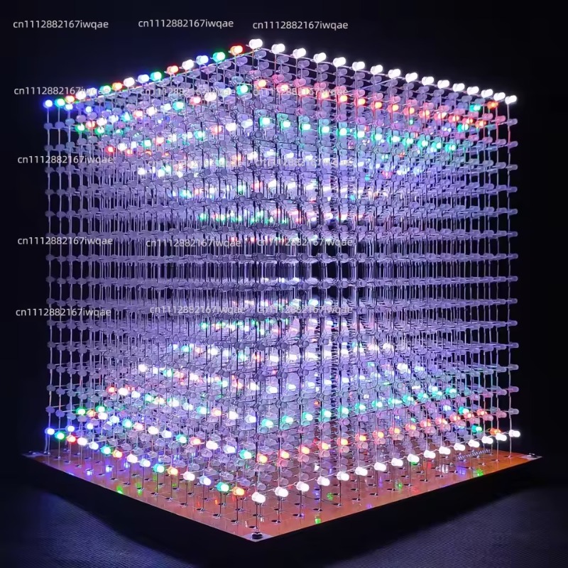 Kit Kubus Cahaya 3D16MINI 16X1 - Diy Electronics Kits ulasan dan harga