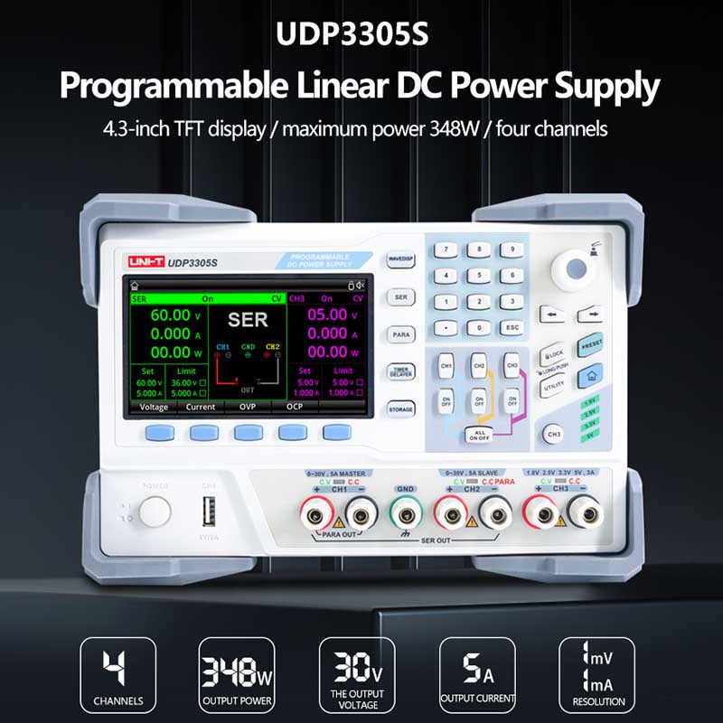 UNI-T Catu Daya DC Dapat Dipro - Dc Power Supply Variable ulasan dan harga