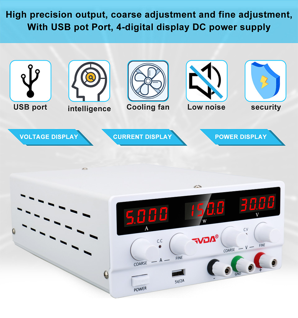 GVDA 60V 5A Regulator Arus Swi - Dc Power Supply Variable ulasan dan harga