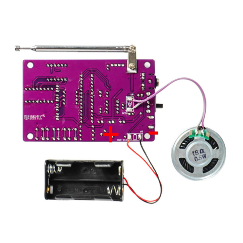 Kit Elektronik Radio FM DIY 87 - Diy Projects With Electronics ulasan dan harga