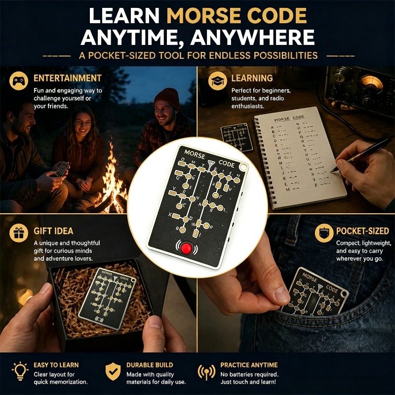 Kartu Pelatihan Kode Morse Pro - Diy Electronics Projects For Adults ulasan dan harga