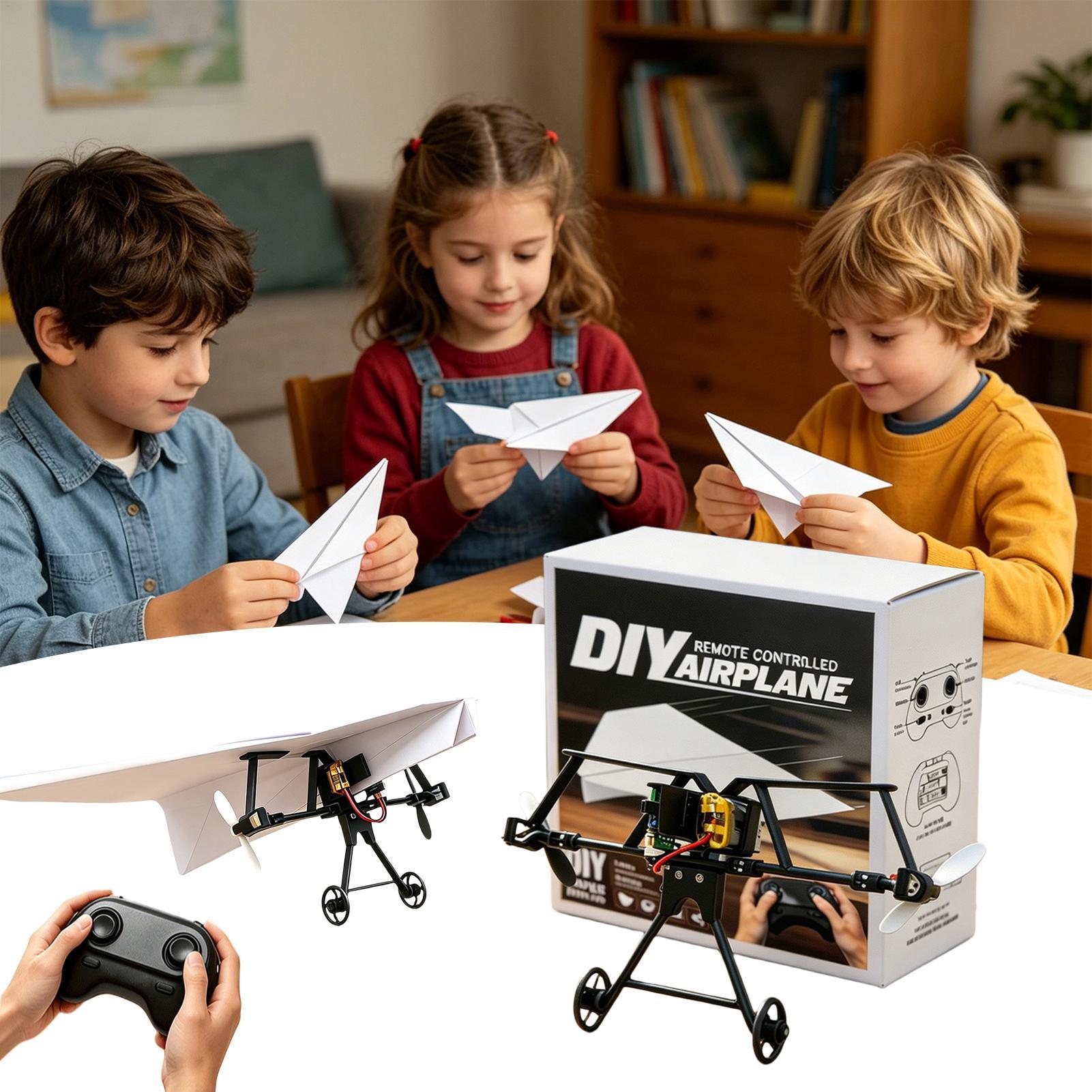Kit Pesawat Kertas RC DIY Main - Diy Electronics Kits ulasan dan harga
