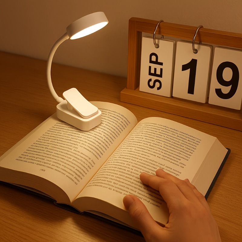 Lampu Baca LED Jepit Portabel  - Diy Lamp Electronics ulasan dan harga