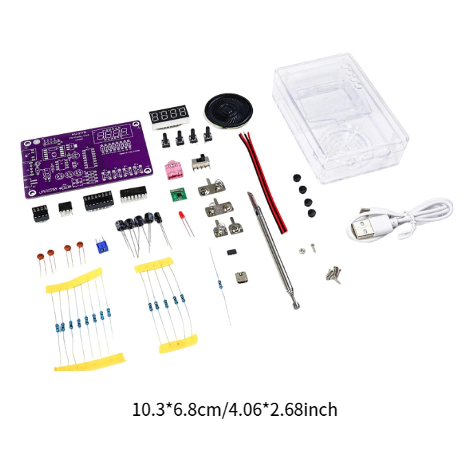 Kit Radio FM Kit Hobi Penyolde - Diy Electronics Projects For Adults ulasan dan harga