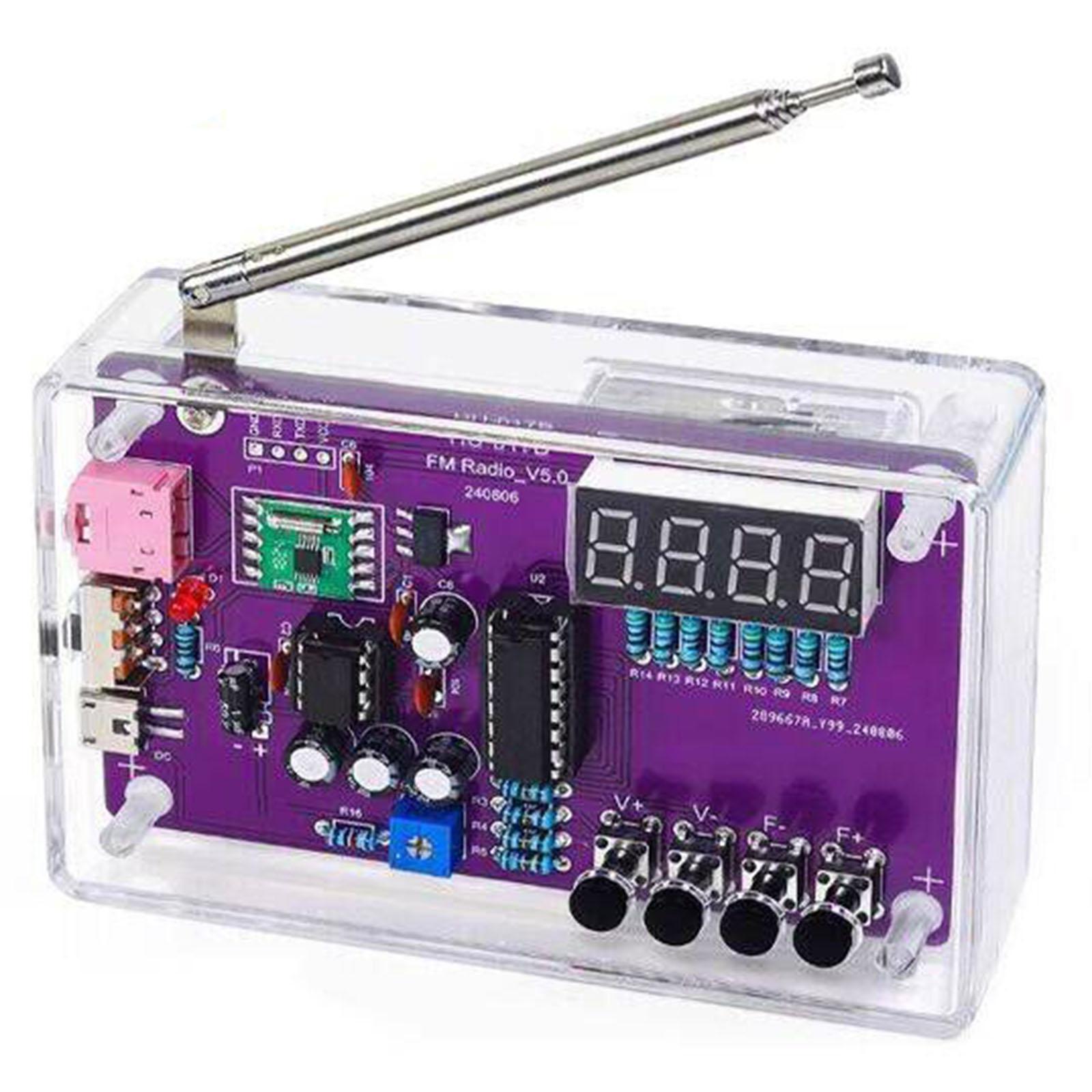 Kit Radio FM Kit Hobi Penyolde - Diy Electronics Projects For Adults ulasan dan harga
