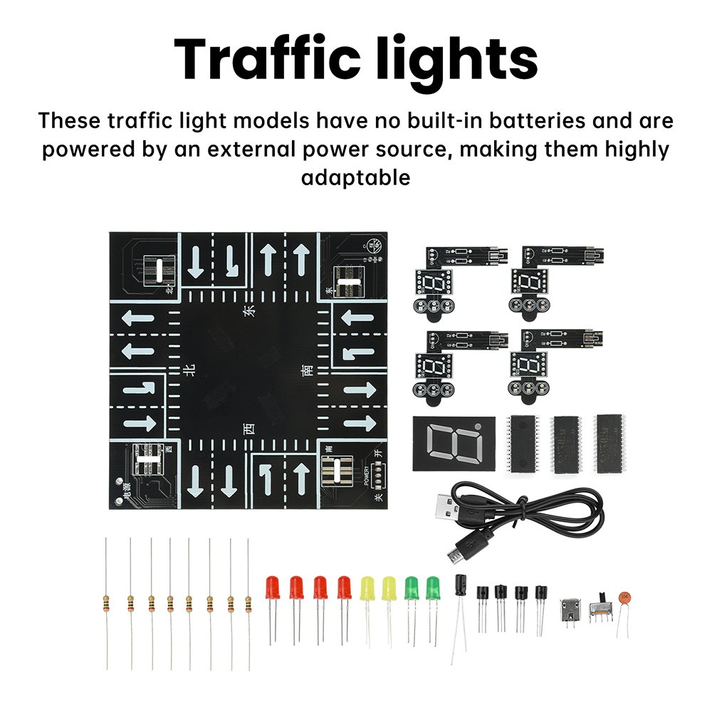 Kit Simulator Lampu Lalu Linta - Diy Electronics Projects For Adults ulasan dan harga