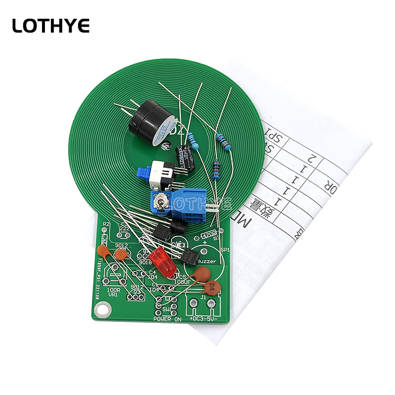DC 3V-5V Kit Detektor Logam DI - Diy Electronics Workshop ulasan dan harga