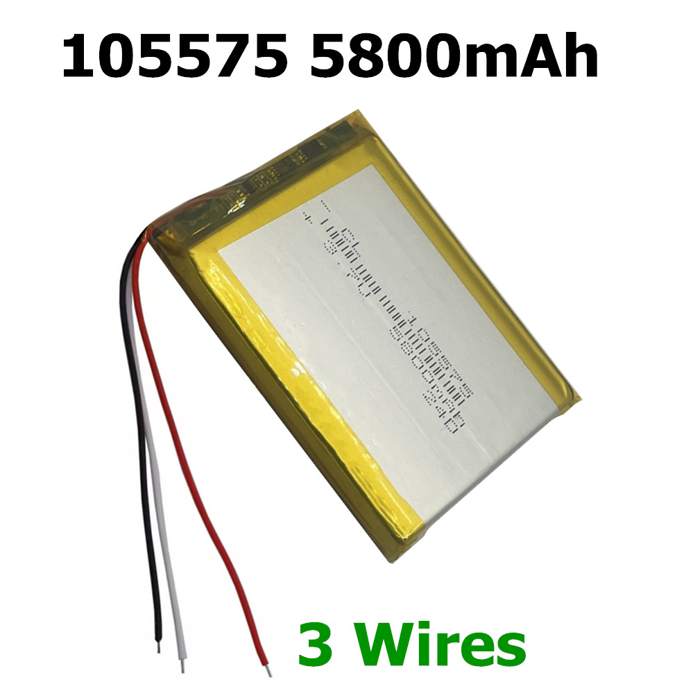 Baterai polimer Lithium 105575 - Diy Electronics Book ulasan dan harga