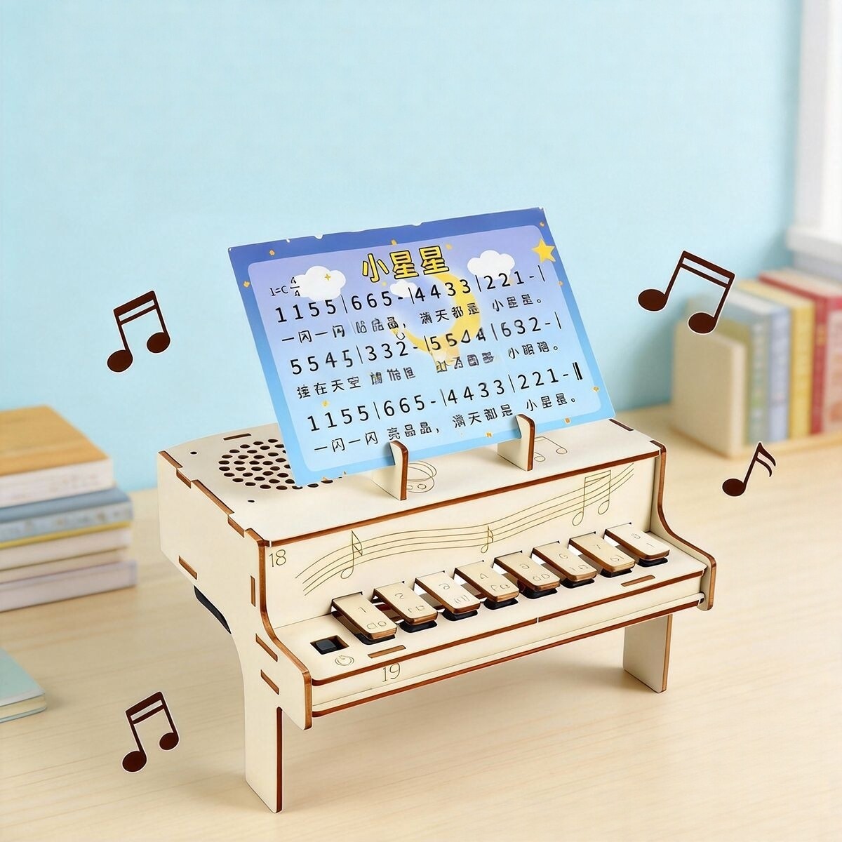 Kit Perakitan Model Piano Elek - Diy Electronics For Adults ulasan dan harga
