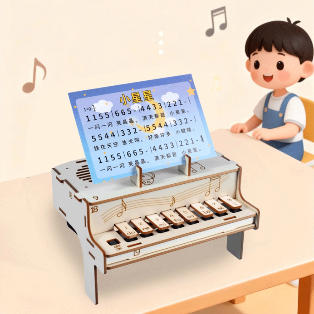 Kit Perakitan Model Piano Elek - Diy Electronics For Adults ulasan dan harga