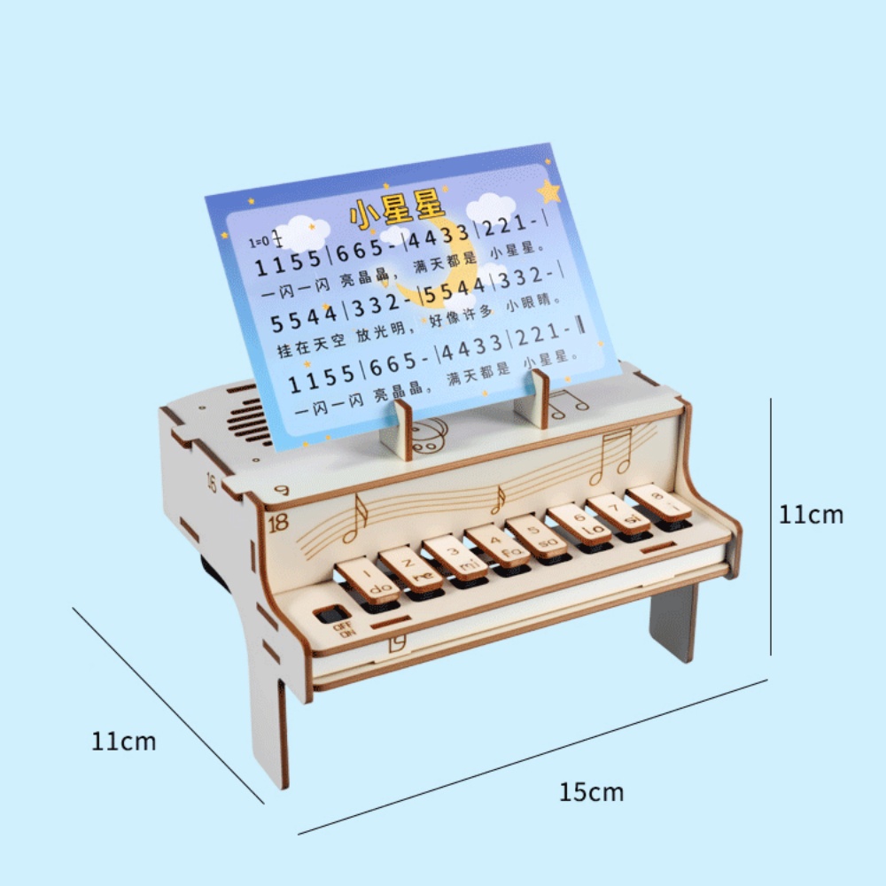 Kit Perakitan Model Piano Elek - Diy Electronics For Adults ulasan dan harga