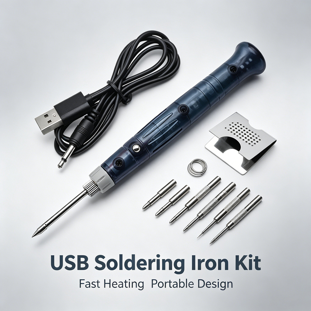 Kit Solder Mini USB Portabel 5 - Hobby Diy Electronics Kit ulasan dan harga