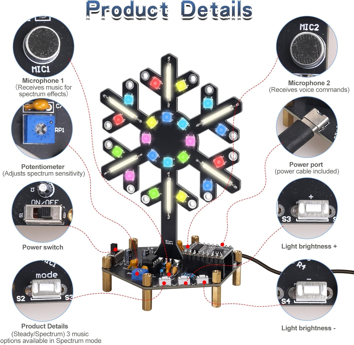 Kit Praktik Penyolderan Lampu  - Diy Electronics For Adults ulasan dan harga