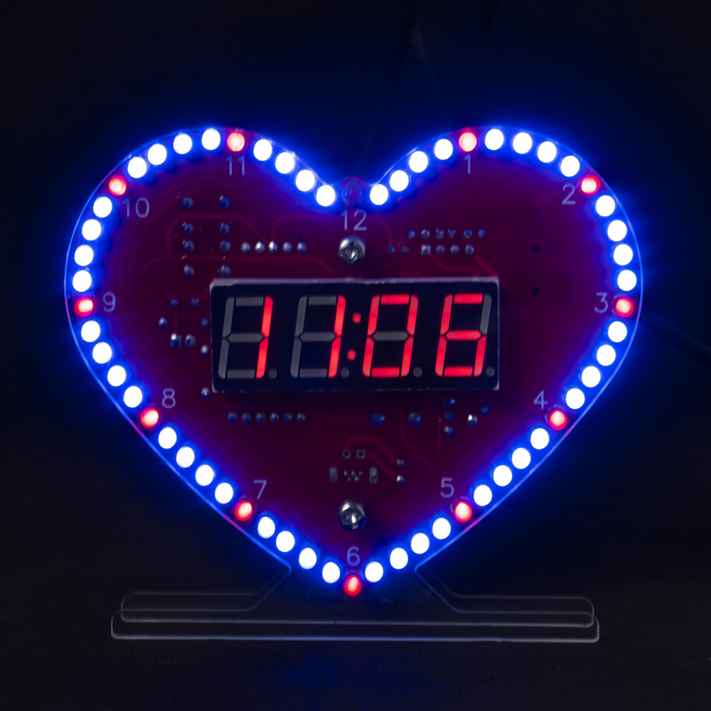 Kit Elektronik DIY Jam LED Ber - Diy Electronics For Adults ulasan dan harga